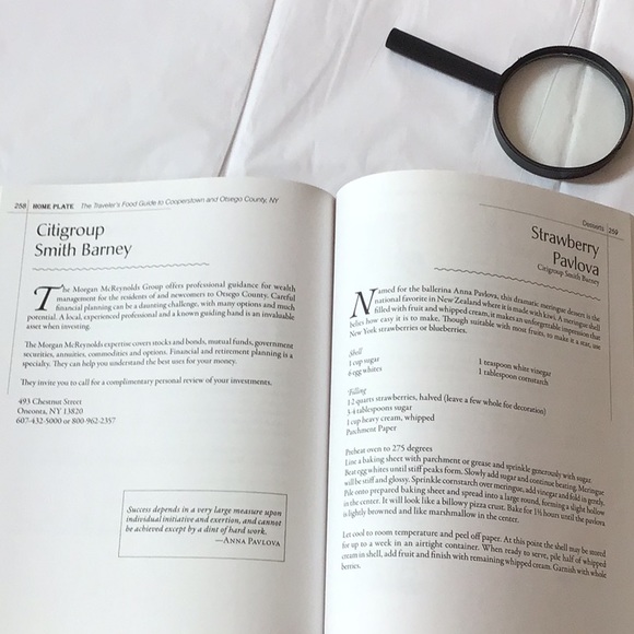 ☘️2/10.00☘️Home Plate Cooperstown “Home to Baseball “ travel/cook guide - Picture 14 of 16